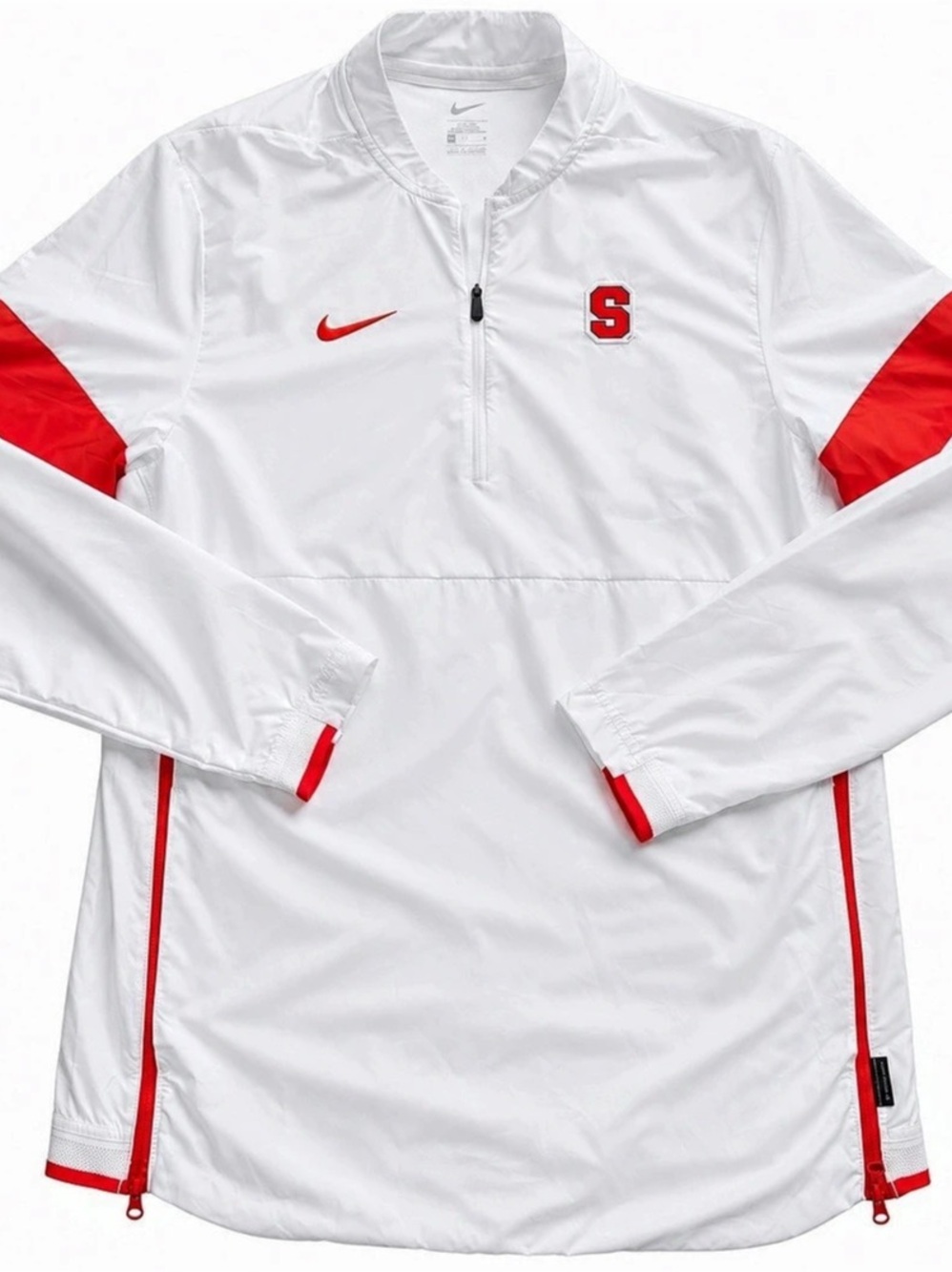 Nike Syracuse Orange Coaches Sideline 1/4 Zip Windbreaker Pullover Jacket
